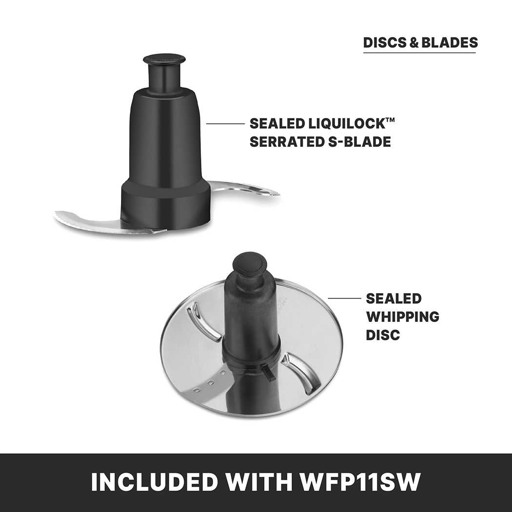 2.5-Quart Food Processor with Flat Lid